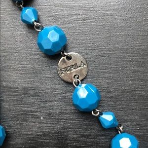 📿 Furla teal necklace 📿